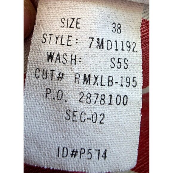 Lucky Brand Light Wash Denim Bootleg Jeans Size 38 Regular Length 100% Cotton Ma - Picture 3 of 16